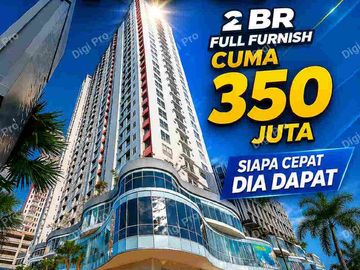 Apartemen Vida View 2 Kamar Full Furnish Langsung Masuk