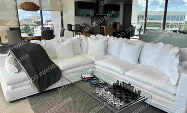 Departamento en renta amueblado en Puerto Cancún en piso 5 en BeTowers