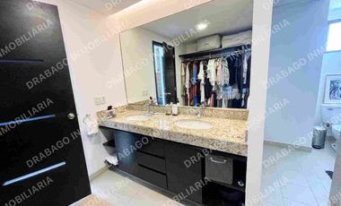 Departamento en renta amueblado en Puerto Cancún en piso 5 en BeTowers