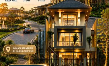 New Launching Matera Lakeside Hunian 3Lantai View Danau Mulai 6Man
