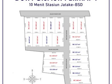 Kavling Murah Cisauk Harga 1 Juta-an Dekat Stasiun Jatake BSD