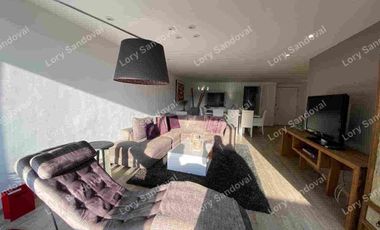 HERMOSO DEPARTAMENRO EN RENTA AMUEBLADO CON TERRAZA PRIVADA Y GYM