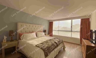 HERMOSO DEPARTAMENRO EN RENTA AMUEBLADO CON TERRAZA PRIVADA Y GYM