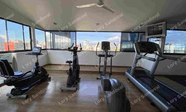 HERMOSO DEPARTAMENRO EN RENTA AMUEBLADO CON TERRAZA PRIVADA Y GYM
