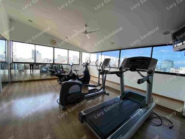 HERMOSO DEPARTAMENRO EN RENTA AMUEBLADO CON TERRAZA PRIVADA Y GYM