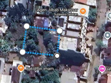 Jual Tanah 600m2 Jl. Mappala SHM, Tembok Kelililng