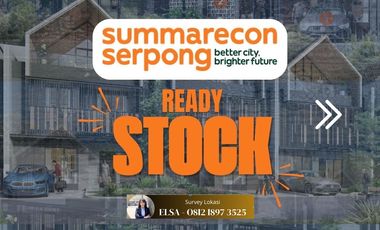 Rumah Baru Siap Huni di Gading Serpong Lebar 7 dan 9 Meter