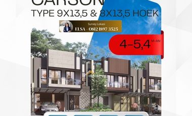 Rumah Baru Siap Huni di Gading Serpong Lebar 7 dan 9 Meter