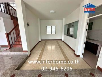 Two-story detached house, 69.6 sq.wah, Maneerin Ratana Thibet Village, near Big C Tha Iit, near Lotus North Ratchaphruek, Soi Tha Iit-Saimai, Ratana T