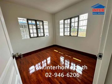 Two-story detached house, 69.6 sq.wah, Maneerin Ratana Thibet Village, near Big C Tha Iit, near Lotus North Ratchaphruek, Soi Tha Iit-Saimai, Ratana T