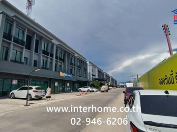 Three-story commercial building, 28 sq.wa., Siri Avenue Bangna 3 Village, near Sermsuk Bang Bo Market, Rattanarat Road, Bangna-Trat Road, Bang Bo, Sam