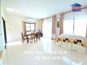 Two-story semi-detached house, 36 sq.wa., Britania Ratchaphruek-Kanchanaphisek Village, near Wacharavee Service Station, Soi Wat Tha Kwean, Ratchaphru