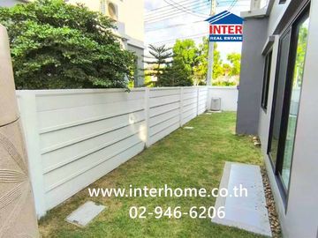 Two-story semi-detached house, 36 sq.wa., Britania Ratchaphruek-Kanchanaphisek Village, near Wacharavee Service Station, Soi Wat Tha Kwean, Ratchaphru