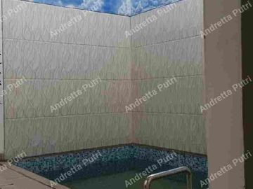 RUMAH DIJUAL DEKAT GRANDWISATA FULL FURNISHED PLUS MINI SWIMMINGPOOL