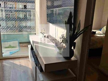Arriendo departamento amoblado seminuevo 2 dormitorios, 2 baños.