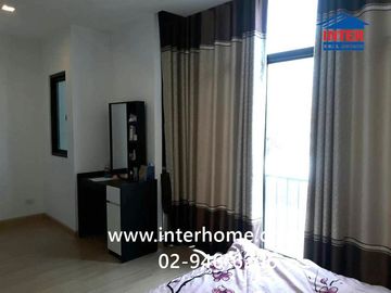 Two-story townhome, 18.7 sq.wah, Pruksa Ville 64 Sai Mai, Sai Mai Road, Sukhaphiban 5 Road, Sai Mai District, Bangkok.