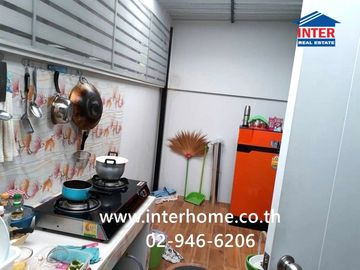 Two-story townhome, 18.7 sq.wah, Pruksa Ville 64 Sai Mai, Sai Mai Road, Sukhaphiban 5 Road, Sai Mai District, Bangkok.