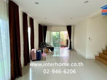 Two-story detached house, 45.4 sq.wah, Passorn Pride Pinklao Wongwaen Village, Soi Wat Som Kliang, Kanchanaphisek Road, Borommaratchachonnani Road, Ba
