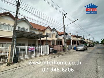 Two-story townhome, 26.1 sq.wa., Pornthaweewat 3 Village, Khlong Luang Road, Rangsit-Nakhon Nayok Road, Khlong Luang, Pathum Thani.