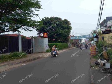 Tanah Komersil Strategis 490 m2 Pinggir Jalan WR Supratman - Cputat Timur