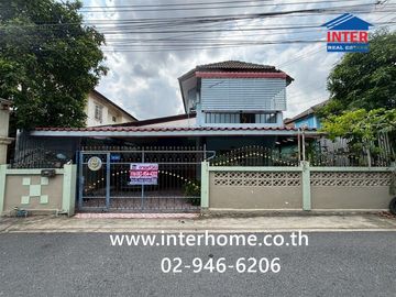 Two-story detached house, 43 sq.wa., Amarin Niwet 3 Village, Plan 1, Soi Saimai 13, Phahonyothin Road, Saimai Road, Saimai District, Bangkok.