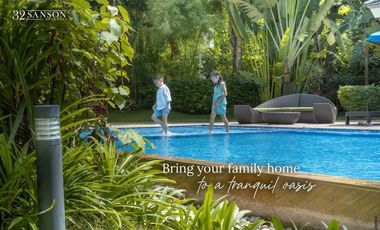 Garden Suite Unit for Sale at 32 Sanson by Rockwell, Lahug, Cebu City