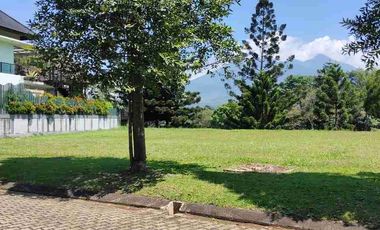 Kavling Nempel Lap Golf dan View Gunung di Rancamaya Golf Bogor