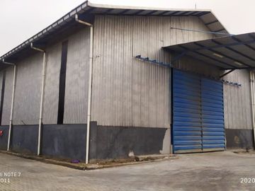 GUDANG NOL JALAN LINGKAR TIMUR CANDI SIDOARJO*Akses Container 40ft Hadap Utara Ada Kantor  Ada Mushola  Ada Mess