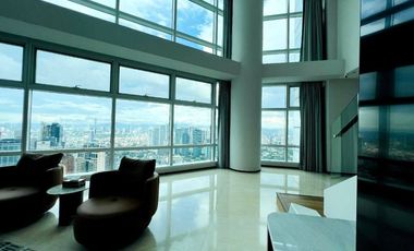 Penthouse Two Roxas Triangle | 3 Bedroom Bi-leve unit PH, 493 Sqm, 4 Parking slot, Makati