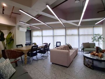 FOR LEASE AND FOR SALE OFFICE BUILDING IN MANDALUYONG CITY 6 STOREY FULLY FURNISHED 1,067 SQM. 10 CAR PARKING PHP 127,000,000 || PHP 688,000
