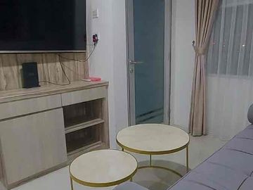 disewakan unit 2 bed room view kota bisa bulanan tahunan