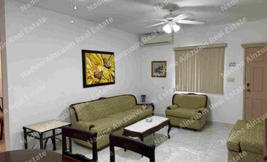 SE RENTA AMPLIO DEPARTAMENTO AMUEBLADO Y EQUIPADO, 2 RECÁMARAS, 2 BAÑOS, UBICADO EN COLONIA BENITO JUÁREZ NORTE, MÉRIDA, YUCATÁN.