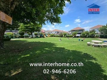 Two-story townhome, 23.9 sq.wah, Pruksa Ville 38, Soi Musikthong 6, Namdaeng-Bang Phli Road, Bang Phli, Samut Prakan.