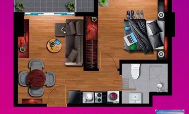 FOR ASSUME: 1 BEDROOM AT VERTEX CENTRAL CONDO CEBU CITY