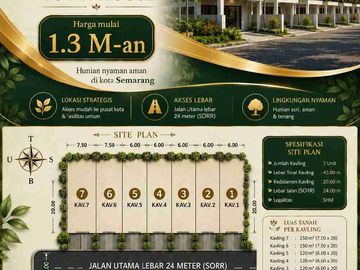 Rumah 2 lantai di Semarang
