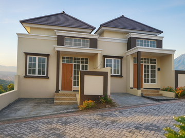Rumah Kota Malang Nuansa Villa, Lokasi Strategis Dekat Pusat Kota