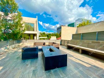 HERMOSO PENTHOUSE EN RENTA EN LA MEJOR ZONA DE POLANCO