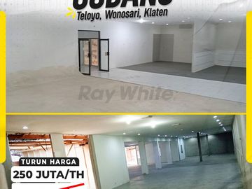 Gudang 2100meter Siap Pakai akses Kontener dekat SPBU Daleman, Teloyo Wonosari KRA