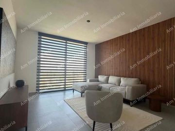 Departamento nuevo en renta amueblado, lomas 4ta, SLP