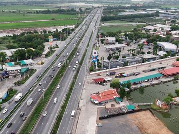 PZ1468 : ขายที่ดิน พร้อมอาคารสำนักงาน 8 ไร่ 20 ตรว. ห่างจากถนนหมายเลข 1 ทางคู่ขนานถนนพหลโยธิน  ซอย กม.78  เพียง 1.6 กม. ตำบลสนับทึบ อำเภอวังน้อย จังหว