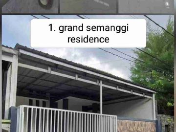 RUMAH GRAND SEMANGGI RESIDENCE 1 LANTAI MINIMALIS MODERN SIAP HUNI