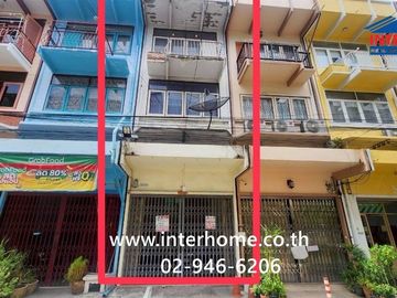 Three-story commercial building, 13.7 sq.wah, near Royal River Hotel, Soi Chao Phraya Siam, Soi Charansanitwong 66/1, Ratchawithi Road, Charansanitwon