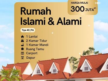 Jual Rumah 300 jutaan dan Tanah siap bangun 200 Juta di Saguling Bandung