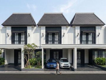 Rumah Baru 2 Lantai American Style di Pusat Kota Klaten Free Sampai SHM