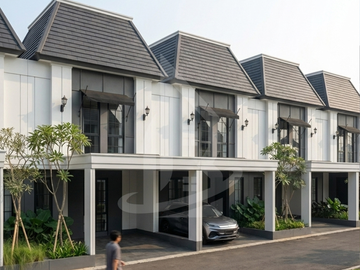 Rumah Baru 2 Lantai American Style di Pusat Kota Klaten Free Sampai SHM