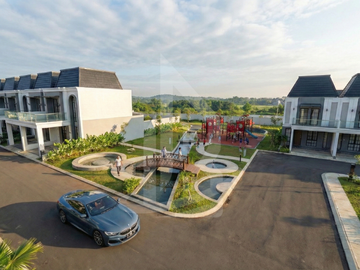Rumah Baru 2 Lantai American Style di Pusat Kota Klaten Free Sampai SHM