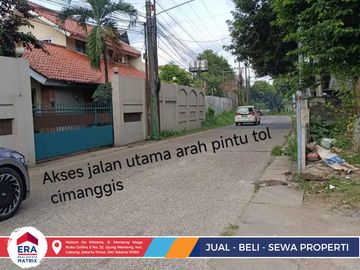 Jual Tanah Kavling Murah 7,5JT/M di Cimanggis Depok (LT 1420m²) - Lokasi Emas Siap Bangun