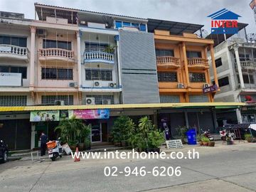 3.5-story commercial building, 35.1 sq.wah, Nonthaburi Housing Community, Soi Tiwanon-Pakkret 15, Tiwanon Road, Pakkret, Nonthaburi.