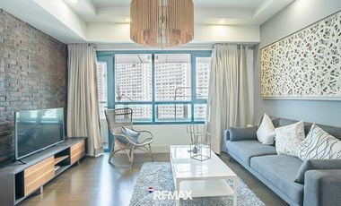 Fully furnished 2-Bedroom For Rent in Edades Tower, Rockwell, Makati
