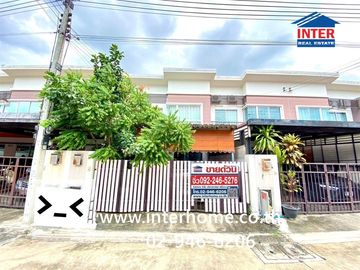 Two-story townhome, 21.8 sq.wa., Supalai Ville Rangsit Klong 2, near Chokchai Rangsit School, Rangsit-Nakhon Nayok Road, Rangsit Canal Road, Thanyabur